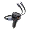 Baseus Enjoyment Pro 60W caricabatterie auto cavo USB