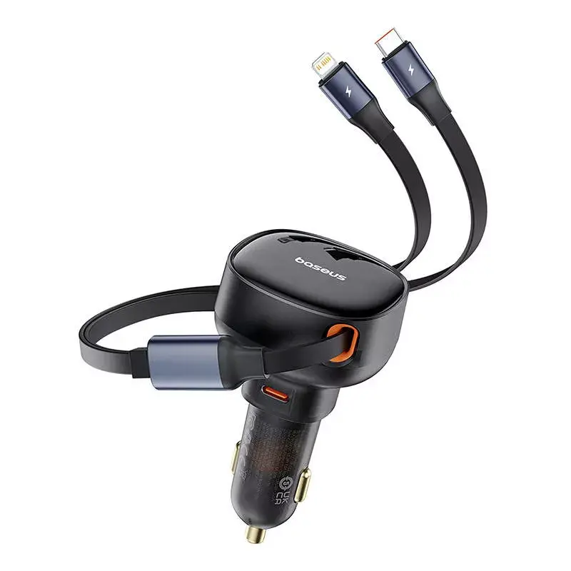 Baseus Enjoyment Pro 60W caricabatterie auto cavo USB