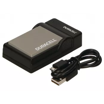 Caricabatterie per batteria fotocamera Duracell DRO5945 per fotocamera digitale