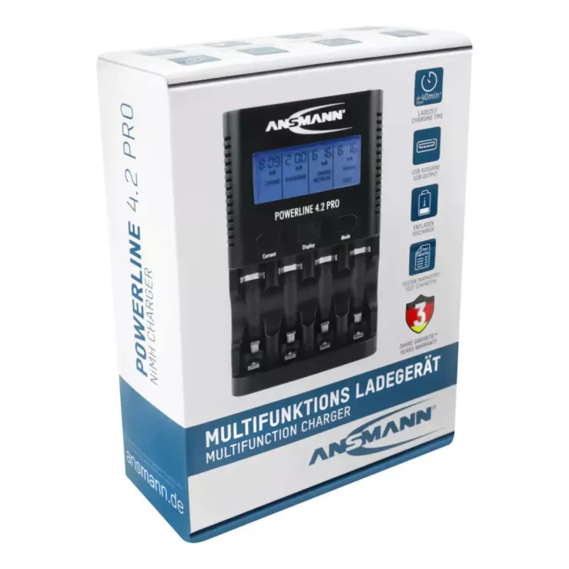 Caricabatterie Ansmann Powerline 4.2 Pro