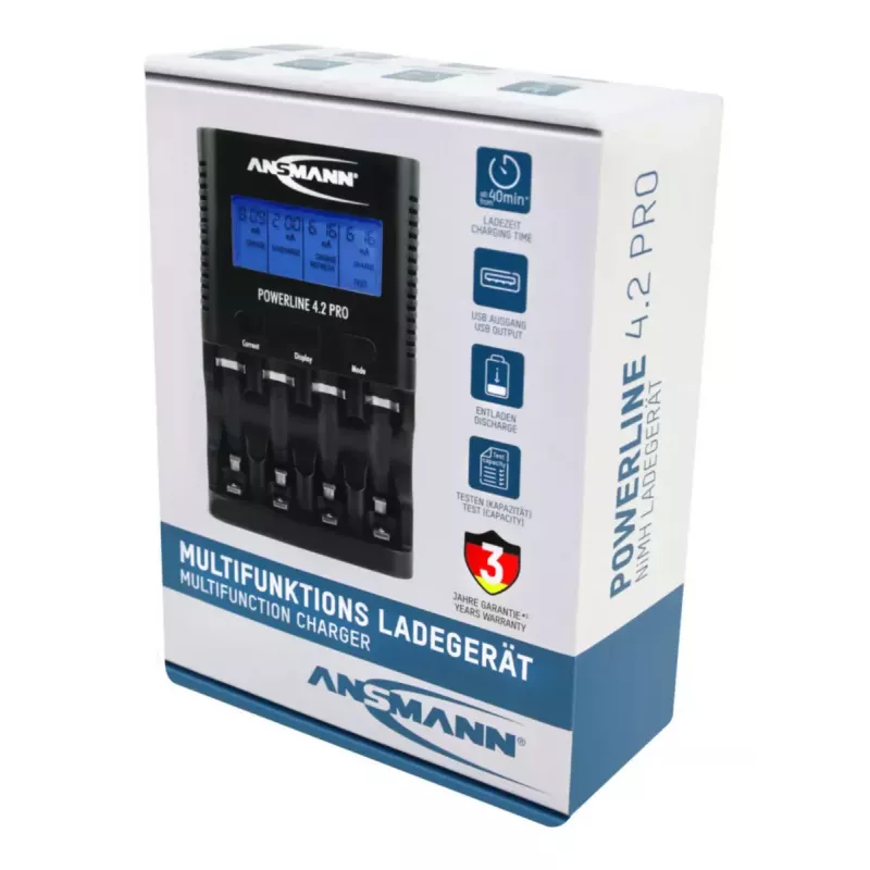 Caricabatterie Ansmann Powerline 4.2 Pro