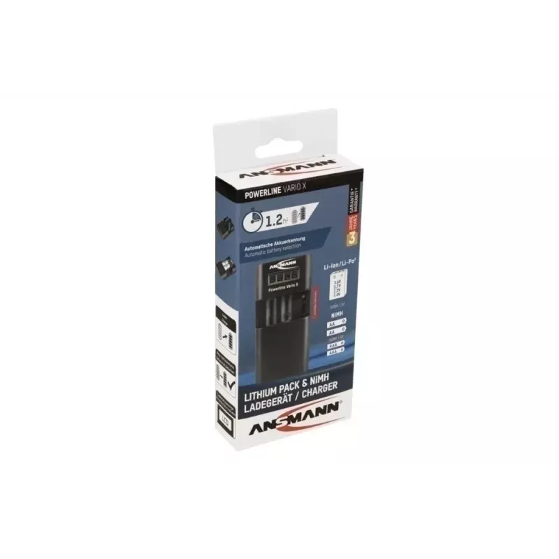 Caricabatterie Ansmann Powerline Vario X USB