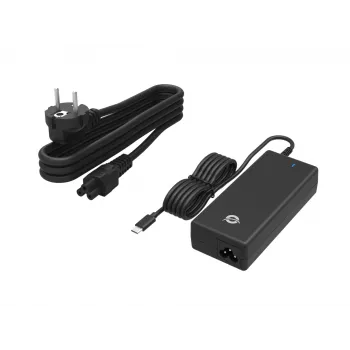 Caricabatterie desktop USB-PD GaN Conceptronic OZUL03BE 100W, universale, da interno, 100–240 V, 50–60 Hz, 100 W, 5–20 V