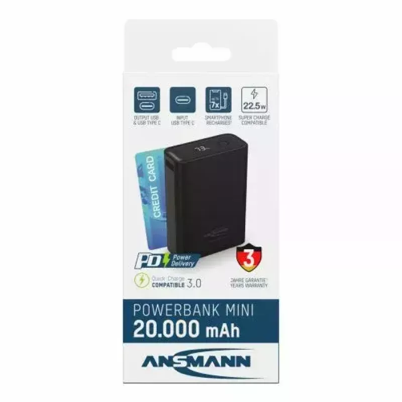 Batteria portatile Ansmann PB222PD 20000 mAh