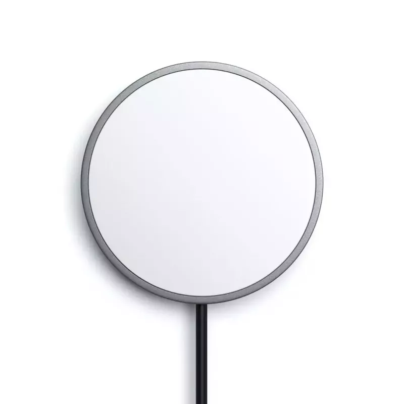 Caricabatterie per cellulare Satechi ST-UCQIMCM USB ricarica wireless grigio bianco