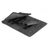 Durable 507158 MultiBag EFFECT custodia per laptop / tablet 16,4″ (41,7 cm), feltro in PET riciclato, con tasca per accessori e smartphone