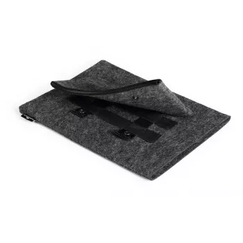 Custodia sleeve Durable Effect 33 cm 13 pollici antracite 1 tasca frontale tinta unita