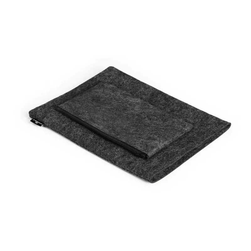 Custodia sleeve Durable Effect 33 cm 13 pollici antracite 1 tasca frontale tinta unita