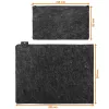 Custodia sleeve Durable Effect 33 cm 13 pollici antracite 1 tasca frontale tinta unita