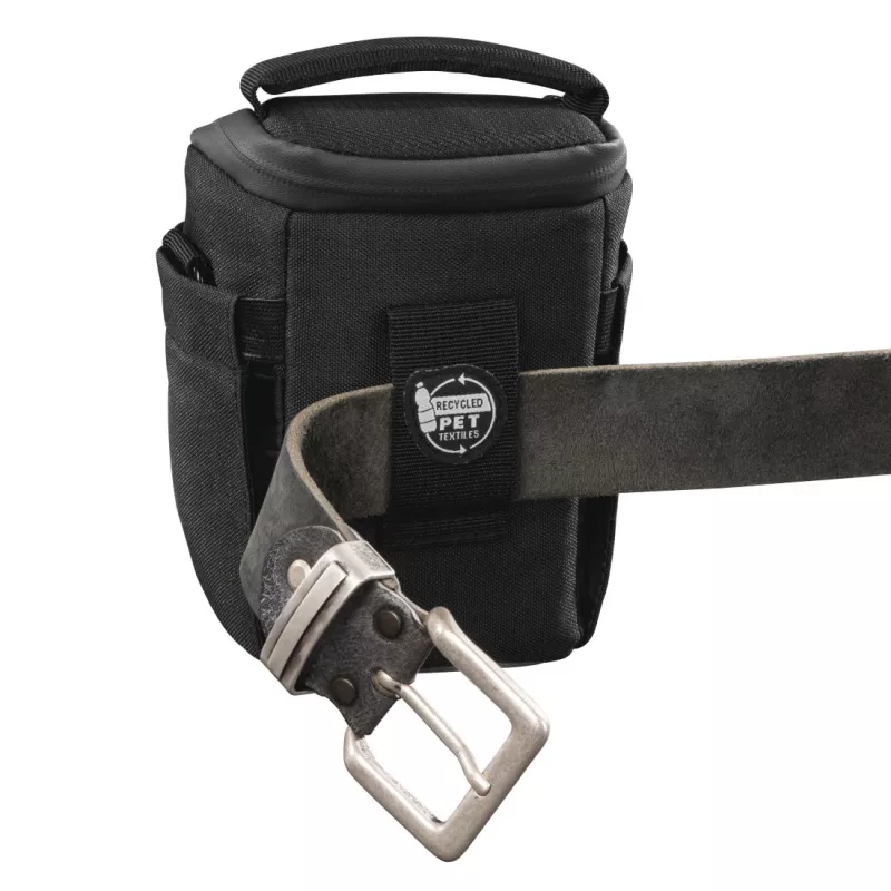 Borsa compatta Hama Matera nera con tracolla per qualsiasi marca