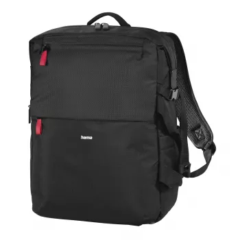 Zaino Hama Matera nero con tracolla compatibile con qualsiasi marca