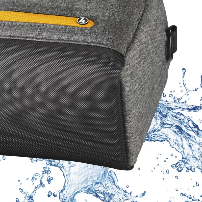 Hama Terra 130 (00121307) borsa per fotocamera DSLR, poliestere in PET riciclato, grigia