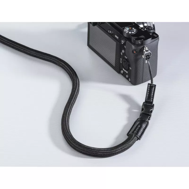 Tracolla per fotocamera digitale Hama Braid 120 nylon nero