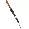 Tracolla per fotocamera digitale Hama Braid 120 nylon blu, arancione