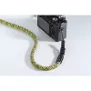 Tracolla per fotocamera digitale Hama Braid 120 nylon nero, giallo