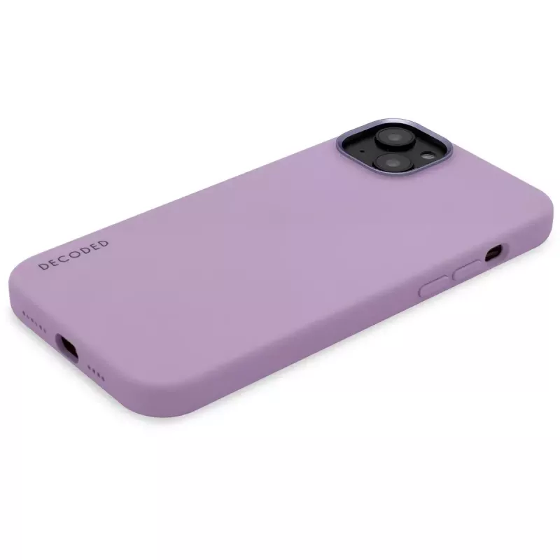 Cover posteriore Decoded iPhone 14 Plus lavanda 17 cm antimicrobica