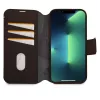 Custodia wallet Decoded iPhone 14 Plus marrone 6,7