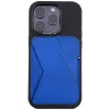 Decoded D24MSCS1GB Blue Silicone wallet con supporto per carte