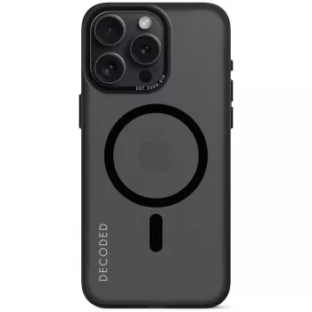 Cover Decoded iPhone 15 Pro Max 17 cm nero trasparente