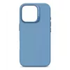 Decoded D25IPO16PBCS9AE cover posteriore in silicone antimicrobico per iPhone 16 Pro, azzurro