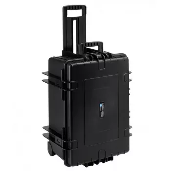 Trolley B&W 6800/B/SI polipropilene nero 8,12 kg
