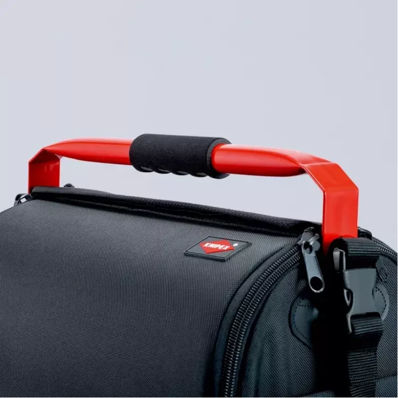 Borsa portautensili Knipex 00 21 08 LE nero rosso poliestere