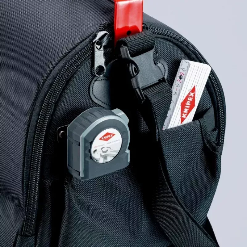 Borsa portautensili Knipex 00 21 08 LE nero rosso poliestere