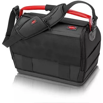 Borsa portautensili Knipex 00 21 08 LE nero rosso poliestere