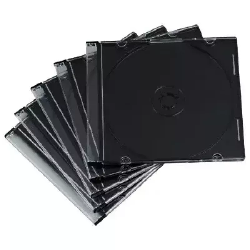 Custodia sottile per CD Hama 51269 confezione da 50 pz. 1 disco trasparente