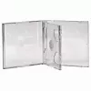 Custodia doppia per CD Hama 44752 confezione da 5 per 2 dischi trasparente
