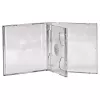 Custodia doppia per CD Hama 44752 confezione da 5 per 2 dischi trasparente