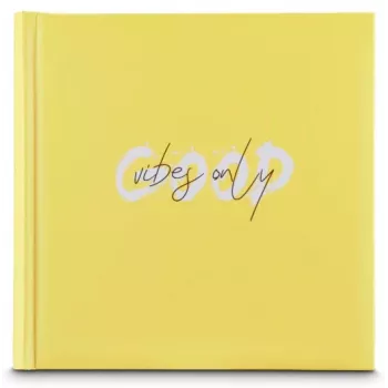 Album foto Hama Good Things giallo 200 fogli 10 x 15 rilegatura a libro