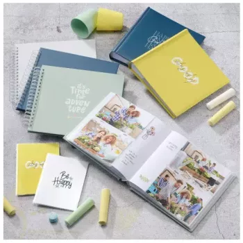 Album foto Hama Good Things blu 100 fogli 10 x 15 rilegatura a spirale