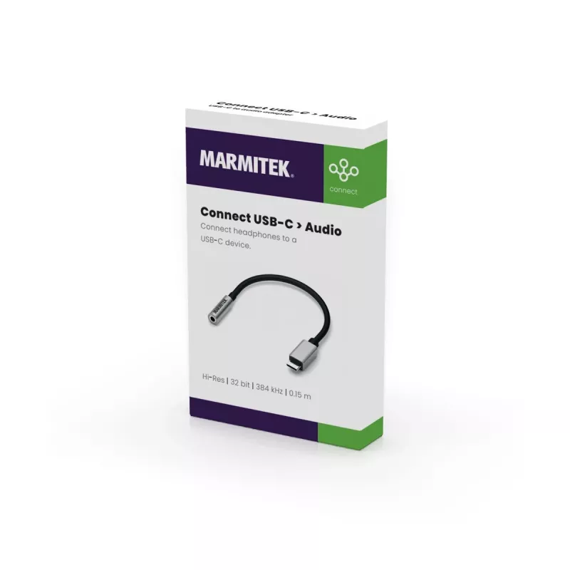 Marmitek Connect USB-C > Audio 8374 adattatore per dispositivi audio