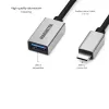 Cavo USB Marmitek 08375 0,15 m USB 3.2 Gen 1 USB-C USB-A nero argento