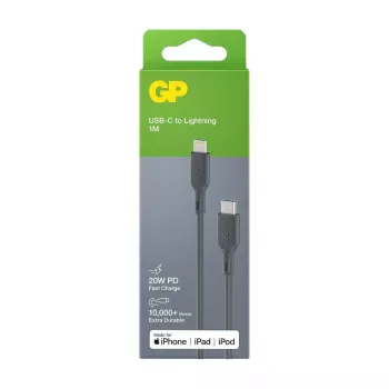 Cavo GP Batterie CL1P 1m grigio Lightning USB C