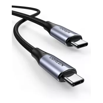 Cavo USB Ugreen 80150 USB 3.2 Gen 2 USB C nero 10 Gbit/s