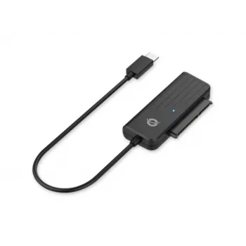 Conceptronic ABBY adattatore USB-C a SATA, nero, Cina, 32 mm, 12 mm, 65 mm, 22 g