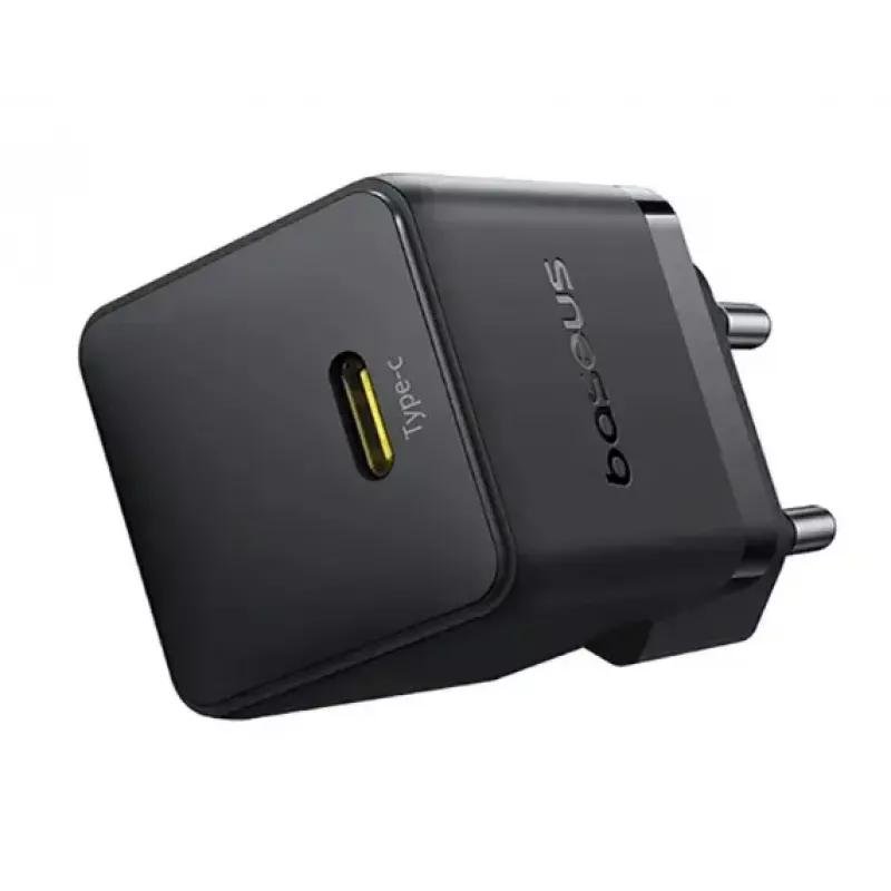 Caricabatterie Baseus Palm Universal nero AC, 30 W, USB-C PD, interno, compatibilità universale