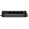 Prolunga elettrica REV 14412513 1,9 m 4 uscite AC per interni antracite