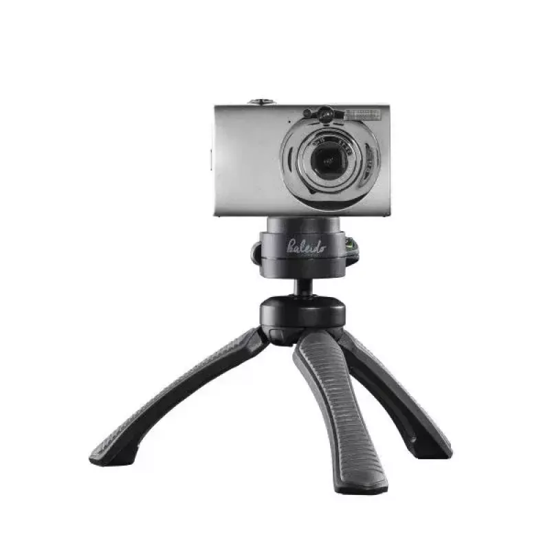 Treppiede Mantona 21406 smartphone fotocamera digitale 3 gambe nero grigio