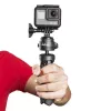 Treppiede Mantona 21406 smartphone fotocamera digitale 3 gambe nero grigio