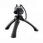 Treppiede Mantona 21406 smartphone fotocamera digitale 3 gambe nero grigio