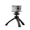 Treppiede Mantona 21404 smartphone/fotocamera digitale 3 gambe nero