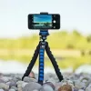 Treppiede Mantona 21399 fotocamere digitali/da ripresa 3 gambe nero blu