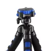 Treppiede Mantona 21399 fotocamere digitali/da ripresa 3 gambe nero blu