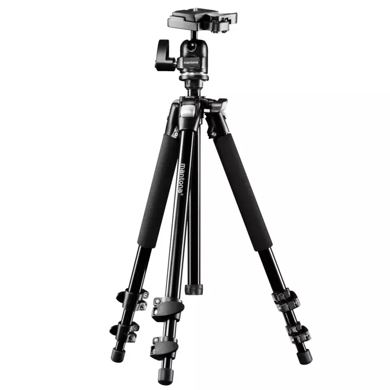 Treppiede Mantona Scout MAX per fotocamere digitali/da ripresa nero