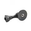 Supporto adattatore per treppiede Cullman Cross CX125, filettatura 1/4 di pollice, per GoPro, nero, 20 g