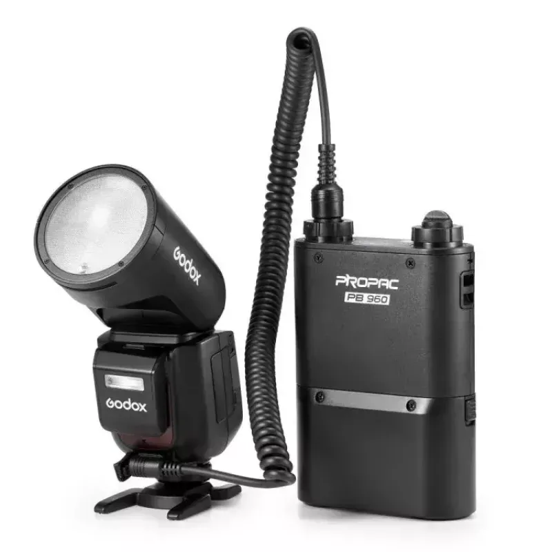 Godox V1Pro flash a testa rotonda TTL Li-Ion per Fuji 1,5 s tempo di ricarica