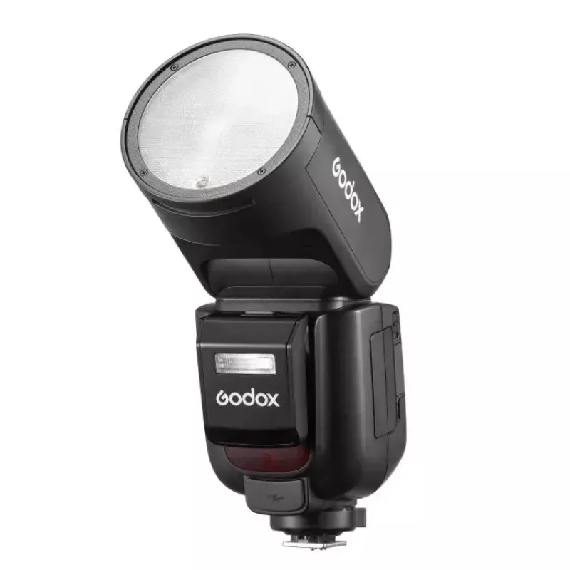Godox V1Pro flash a testa rotonda TTL Li-Ion per Fuji 1,5 s tempo di ricarica
